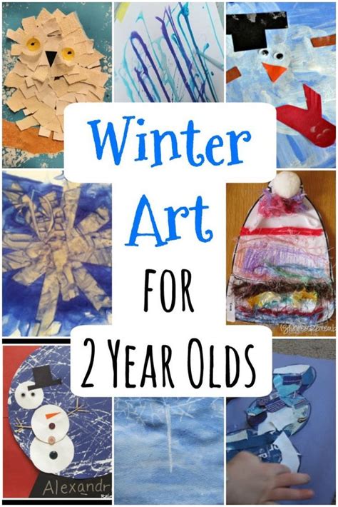 Winter Art For Toddlers How Wee Learn Toddler Art Projects Kids