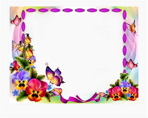 Butterfly Clip Art Borders And Frames