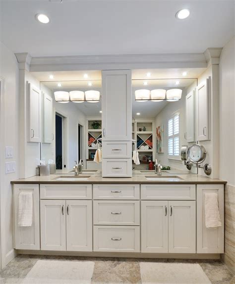60 brookfield country oak double bathroom vanity. Crafty Inspiration Ideas Bathroom Vanity With Tower Linen Vanities Towers Attached Storage ...