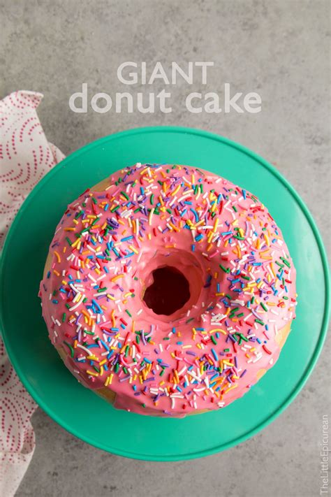Birthday Glazed Donut Cake All Kitchen