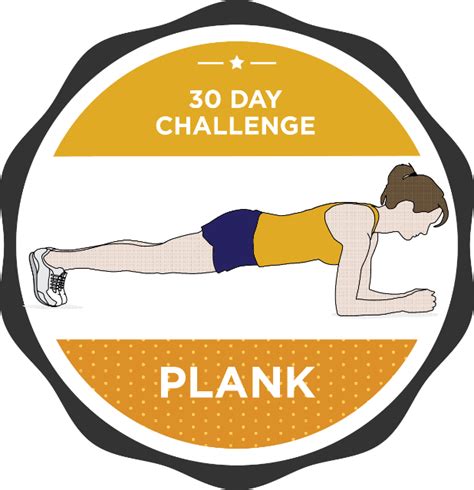 30 Day Plank Challenge For A Stronger Core