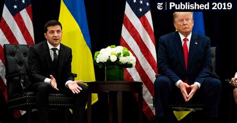 How Did Ukraine Land In The Middle Of An American Political Drama The New York Times