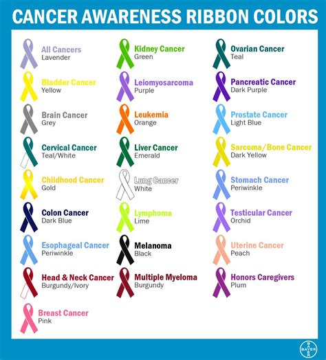 Bayer Ag On Twitter Bayer Infographic Cancer Awareness Ribbon