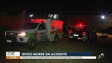 CETV 1ª Edição Juazeiro do Norte Idoso morre em acidente