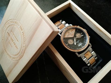 The Marc Original Grain Handcrafted Wood Watch Gear And Style Magazine