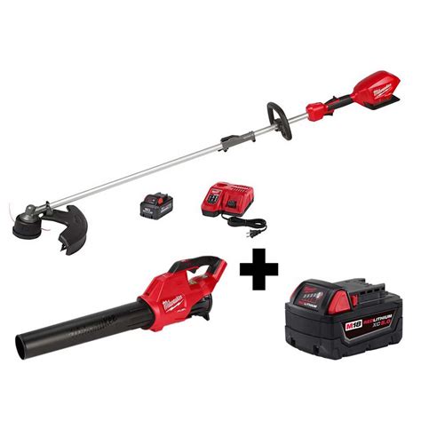 Milwaukee M FUEL QUIK LOK Volt Lithium Ion Brushless Cordless String Trimmer Kit With M