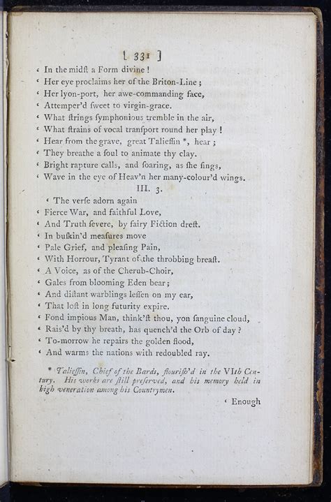 Eighteenth Century Poetry Archive Works Ode Thomas Gray