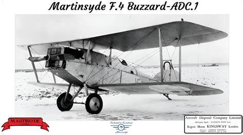 Martinsyde F4 Buzzard Adc1 Colettis Combat Aircraft