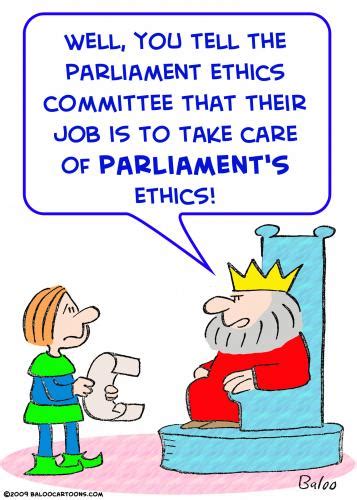 King Parliament Ethics Committee By Rmay Politics Cartoon Toonpool