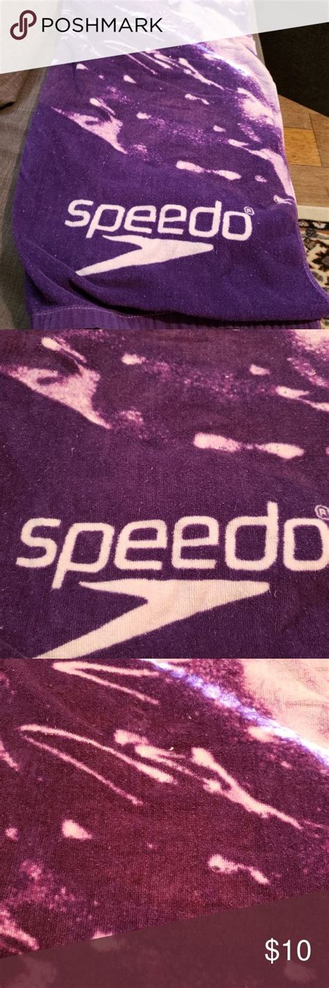 Speedo Beach Towel Used Once Large Size Beach Towel Speedo Large Size