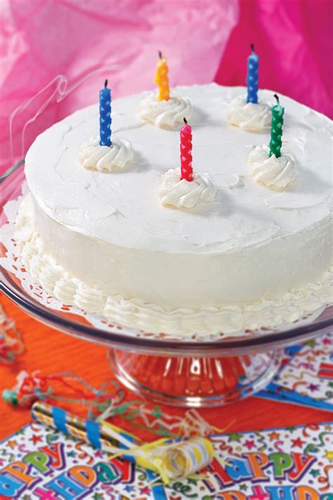 LC White Birthday Cake - recipe courtesy George Stella - The LC Foods Community