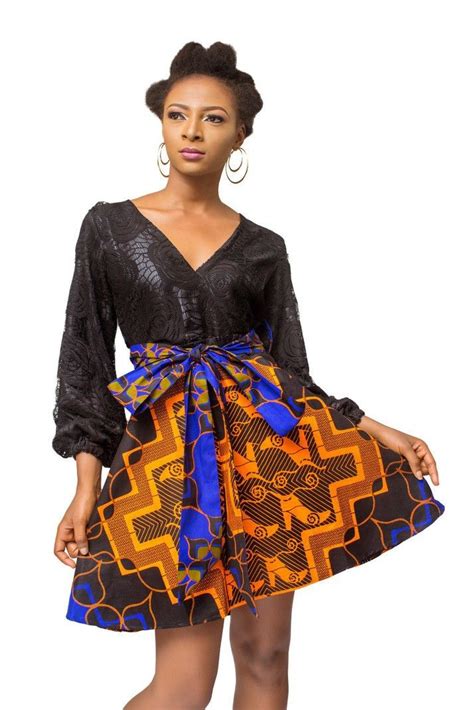 African Print Dress Ankara Dress African Womens Clothing Fit And