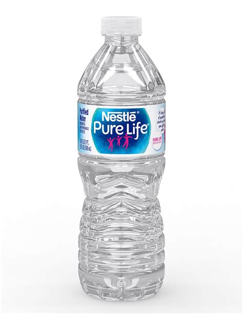 Pure Life Purified Bottled Water 169 Oz Case Of 24 169 Fl Oz