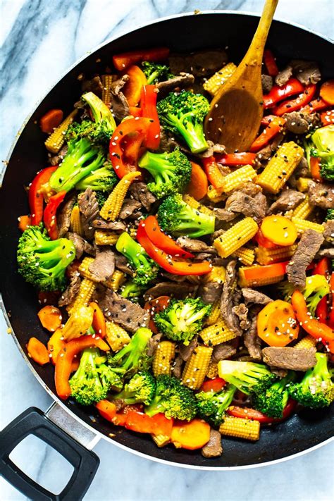 The sauce is easy to make, and it very adaptable. The Easiest Beef Stir Fry (Plus 2-Ingredient Sauce!) - The ...