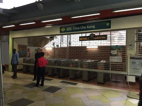 It is part of the north south line and the terminus for the bukit panjang lrt line. Following MRT breakdown yesterday, Bukit Panjang LRT line ...