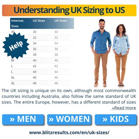 British Kids Sizes To Us Conversion Chart

