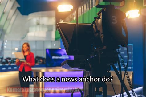 What Does A News Anchor Do Salary Skills Responsibilities Requirements A Complete Guide