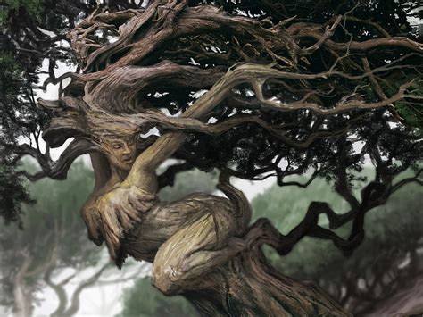 Art Artwork Fantasy Magical Forest Original Magic Creature F Wallpaper