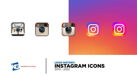 Logo History Instagram Icons Youtube