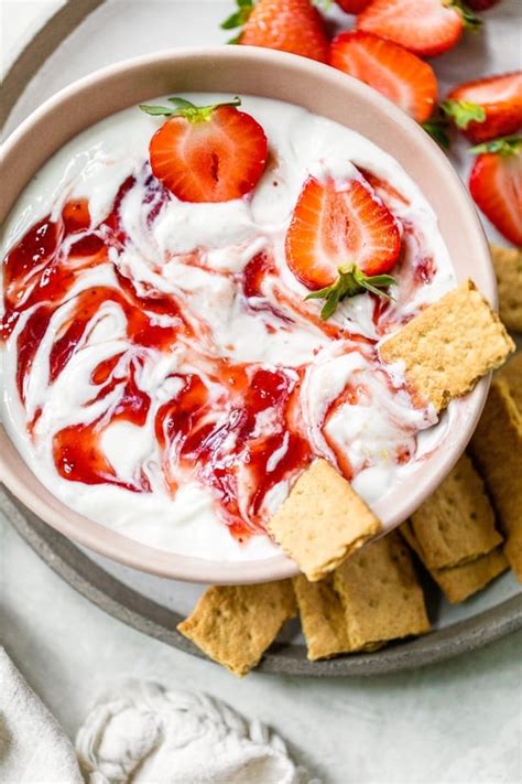 Strawberry Cheesecake Dip Recipe Chronicle