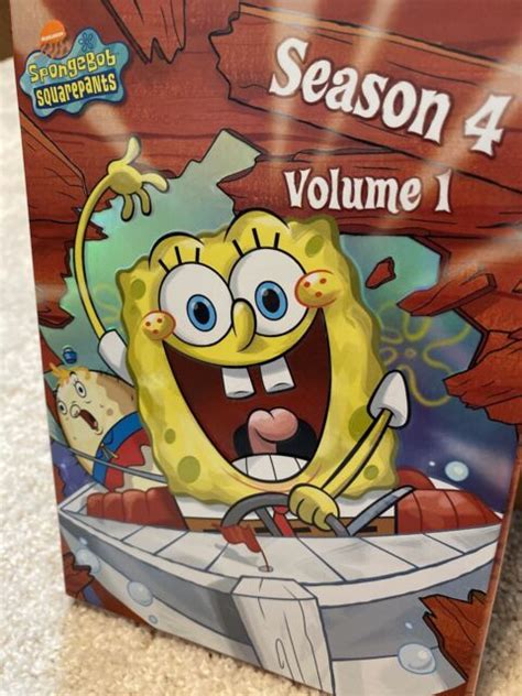 Spongebob Squarepants Season 4 Vol 1 Dvd 2006 2 Disc Set Ebay