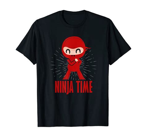 Crazy Ninja Time T For Big Ninjas And Kids Ninja Fighter T