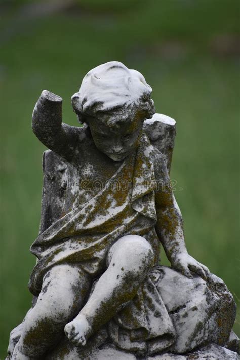 Angel Found At Oakwood Cemetery In Fort Worth Texas Stock Photo Image