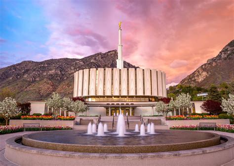 Provo Utah Rock Canyon Temple Mormonism The Mormon Church Beliefs