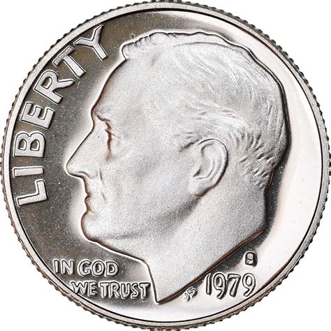 One Dime 1979 Roosevelt Coin From United States Online Coin Club