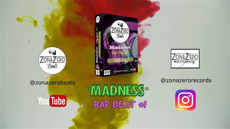 Instrumental Rap Beat Madness By Zona Zero Beats Youtube