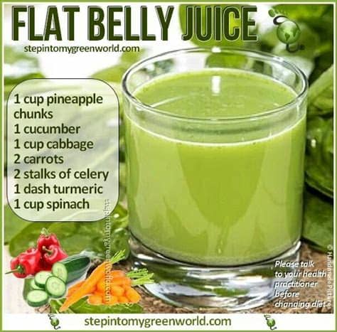 Here you will find the 7 best juice diet recipes for weight loss. Flat belly juice. | Healthy juice recipes, Healthy drinks ...