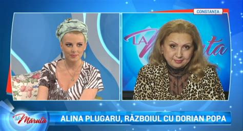 Pro Tv Alina Plugaru Fata In Fata Cu Mama Lui Dorian Popa Ce Si Au