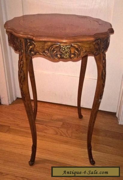 Shop the wood side tables collection on chairish, home of the best vintage and used furniture, decor and art. Vintage Carved Wood French Country Side End Table - Inlaid ...
