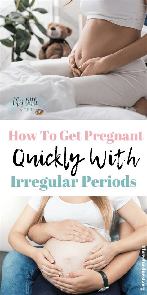How To Get Pregnant Quickly When You Have Irregular Periods This