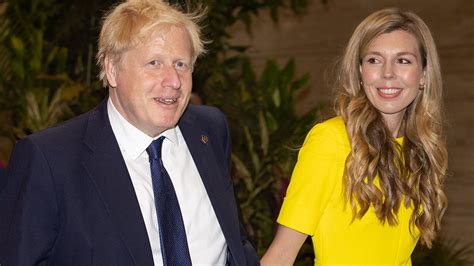 Boris Johnsons Wife Carrie Shares Rare Photo Of Son Wilfred And His Hair Is Just As Wild As