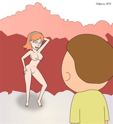 Jessica Poses Naked For Morty Jessica Rule 34 Rick And
