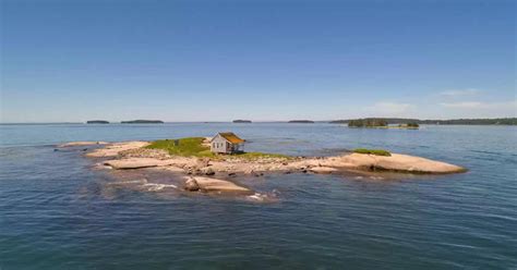 Private Island With Cottage And Outhouse For Sale Off Maine Coast Cbs
