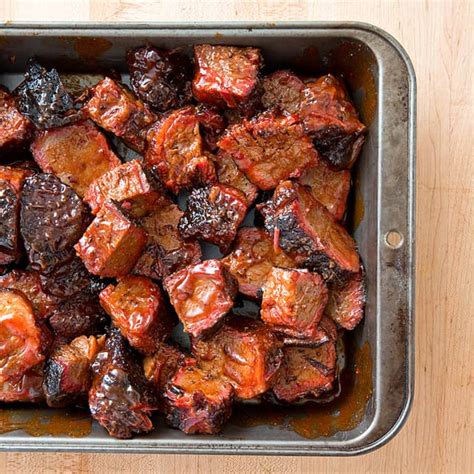 Barbecued Burnt Ends America S Test Kitchen Recipe