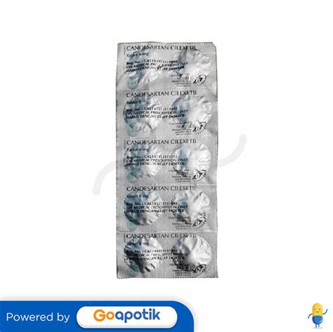 Candesartan Novell Mg Strip Tablet Kegunaan Efek Samping Dosis