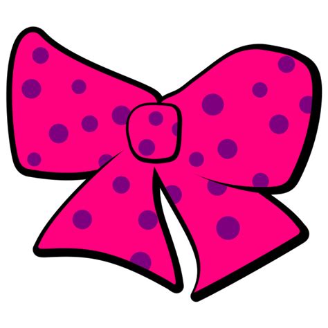 Bow With Polka Dots Png Svg Clip Art For Web Download Clip Art Png