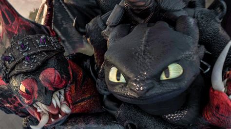 Toothless Reveals His Electric Power Scene How To Train Your Dragon 3