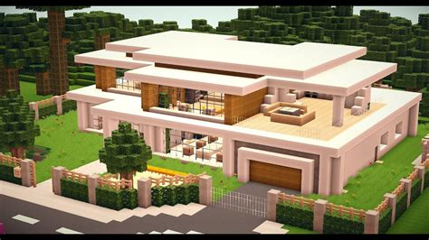 Minecraft Modern House 010 Hd Download Youtube