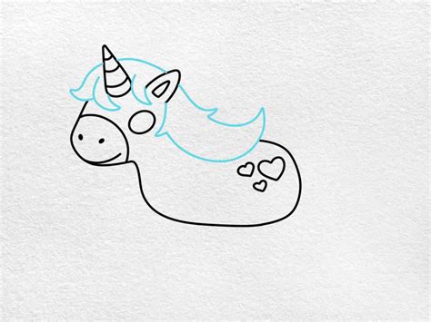 Cute Unicorn Drawing Helloartsy