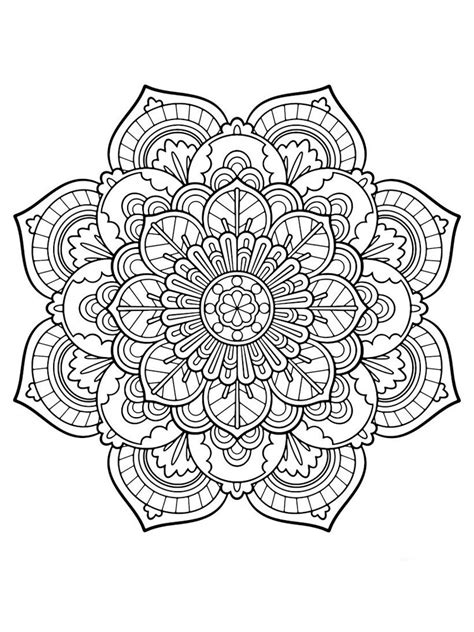 One color relaxation and stress release therapy for adults by sunlife drawing. Anti-Stress coloring pages for adults. Free Printable Anti ...