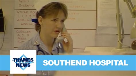 southend hospital thames news youtube