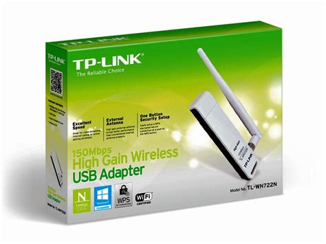 Moreover, the detachable antenna can be rotated and adjusted as needed to fit various operation environments. Descargar Driver TP-LINK WN722N 150mbps