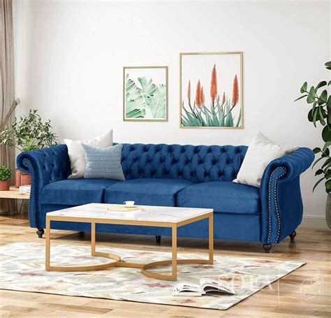 How to style a blue sofa in 2020 on roomhints. Stylish Dark Blue Sofas | Our Top 5 High Quality Sofas