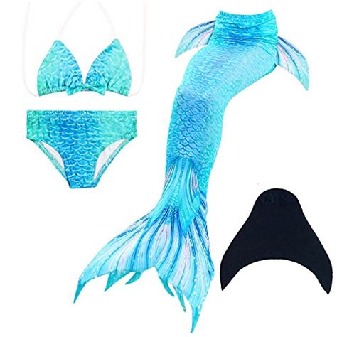 Buy Dotofin Mermaid Tails Swimsuit With Fin Swimming Costume