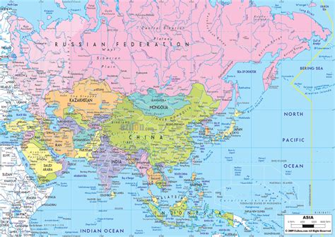 Map Of Asia Geo Bee Resources Pinterest Asia Country Maps And