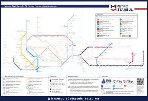Istanbul Metro Map High Resolution United States Map